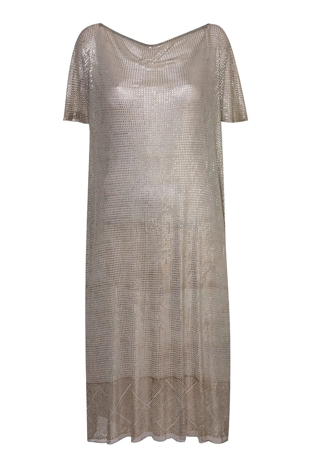 1920's Egyptian Silver Dress