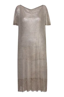 1920's Egyptian Silver Dress