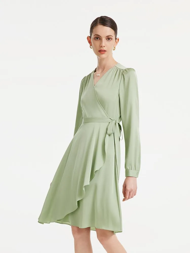 22 Momme Silk Tea-break Midi Dress