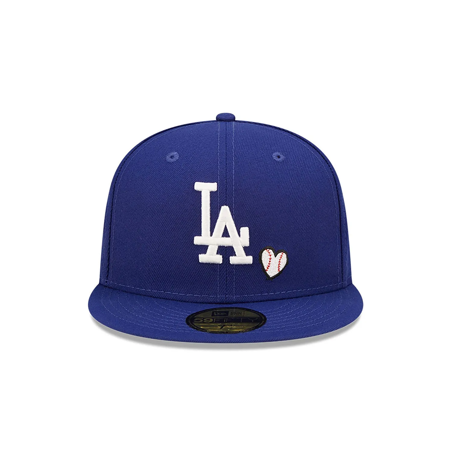 [60243669] Los Angeles Dodgers 88 WS "Team Heart" Blue 59FIFTY Men's Fitted Hat