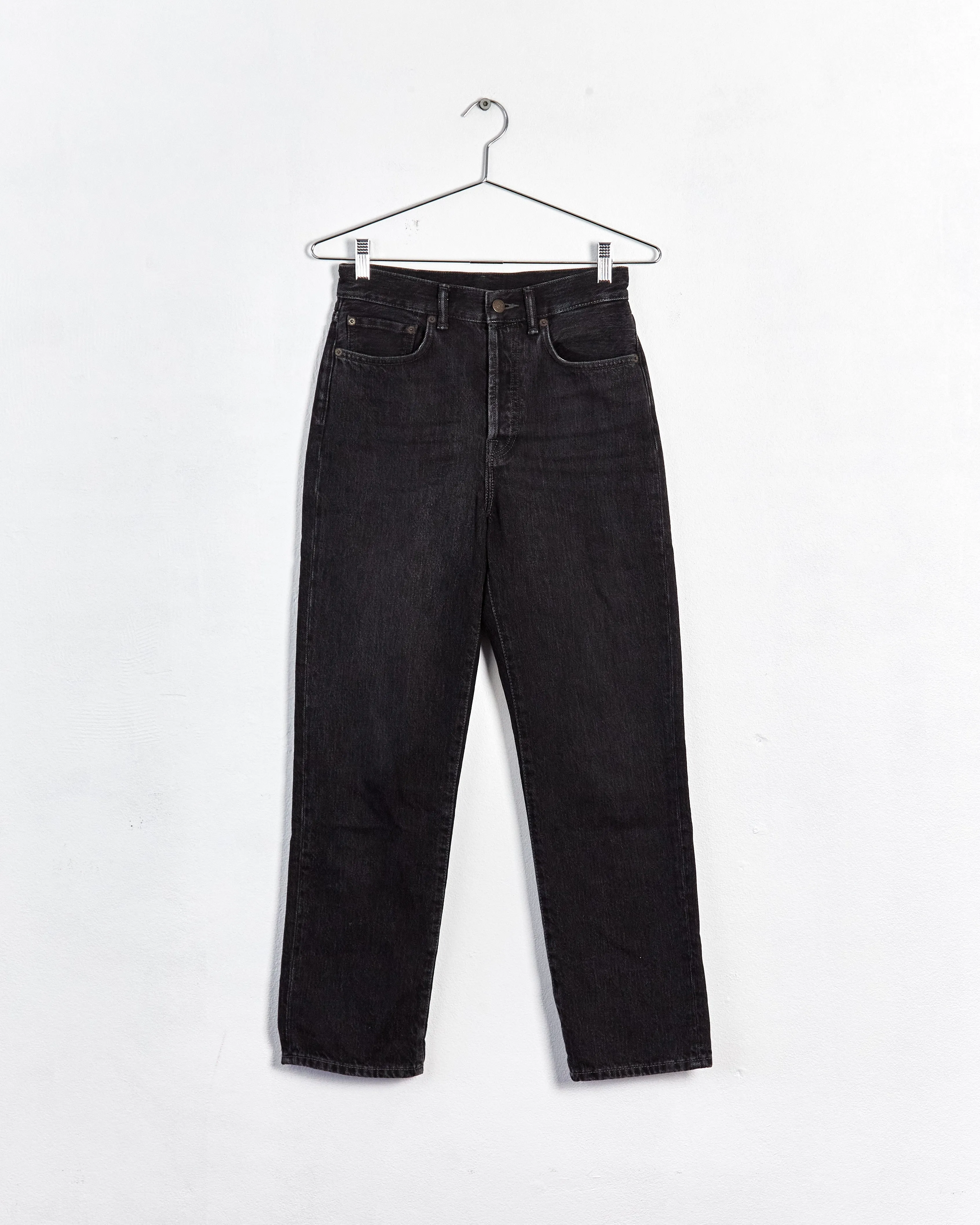 Acne Studios 'mece' regular fit jeans, vintage black, 27