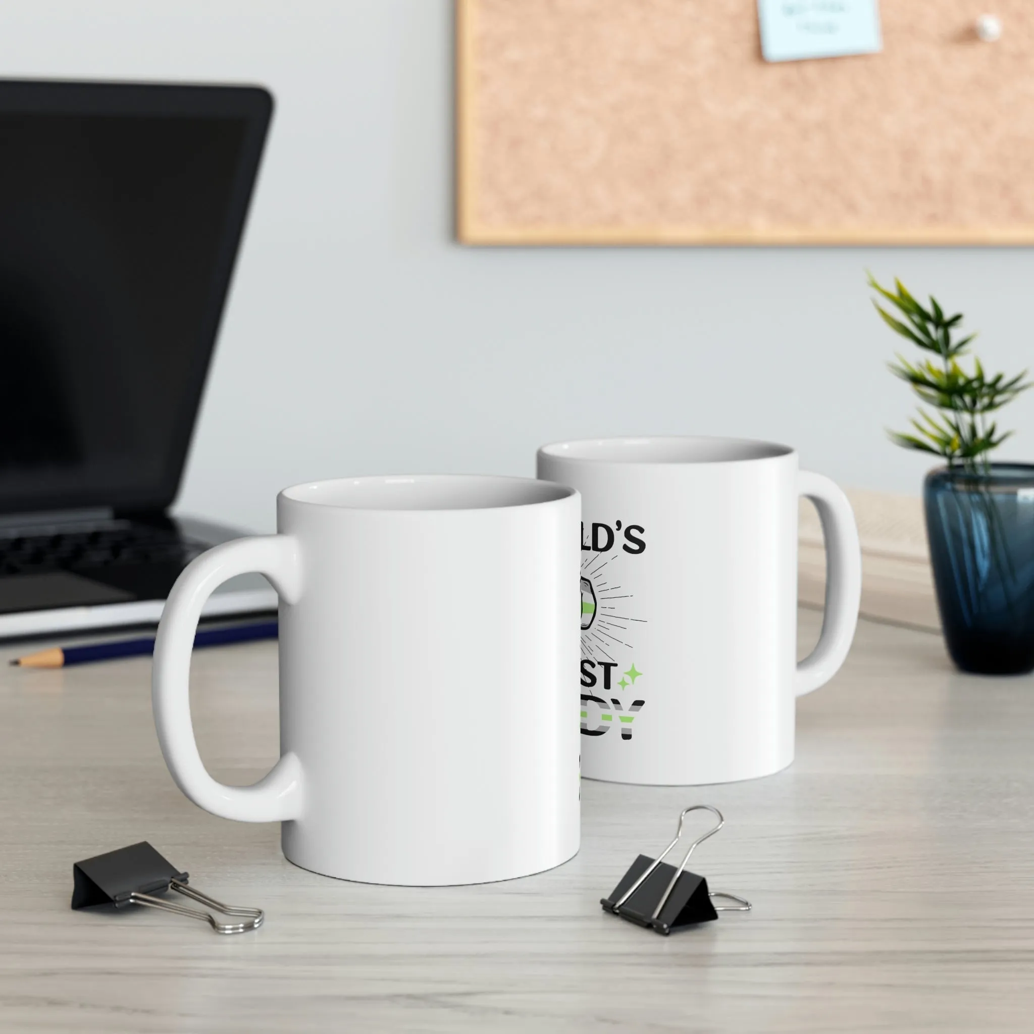 Agender Flag Ceramic Mug  - #1 World's Sexiest Maddy