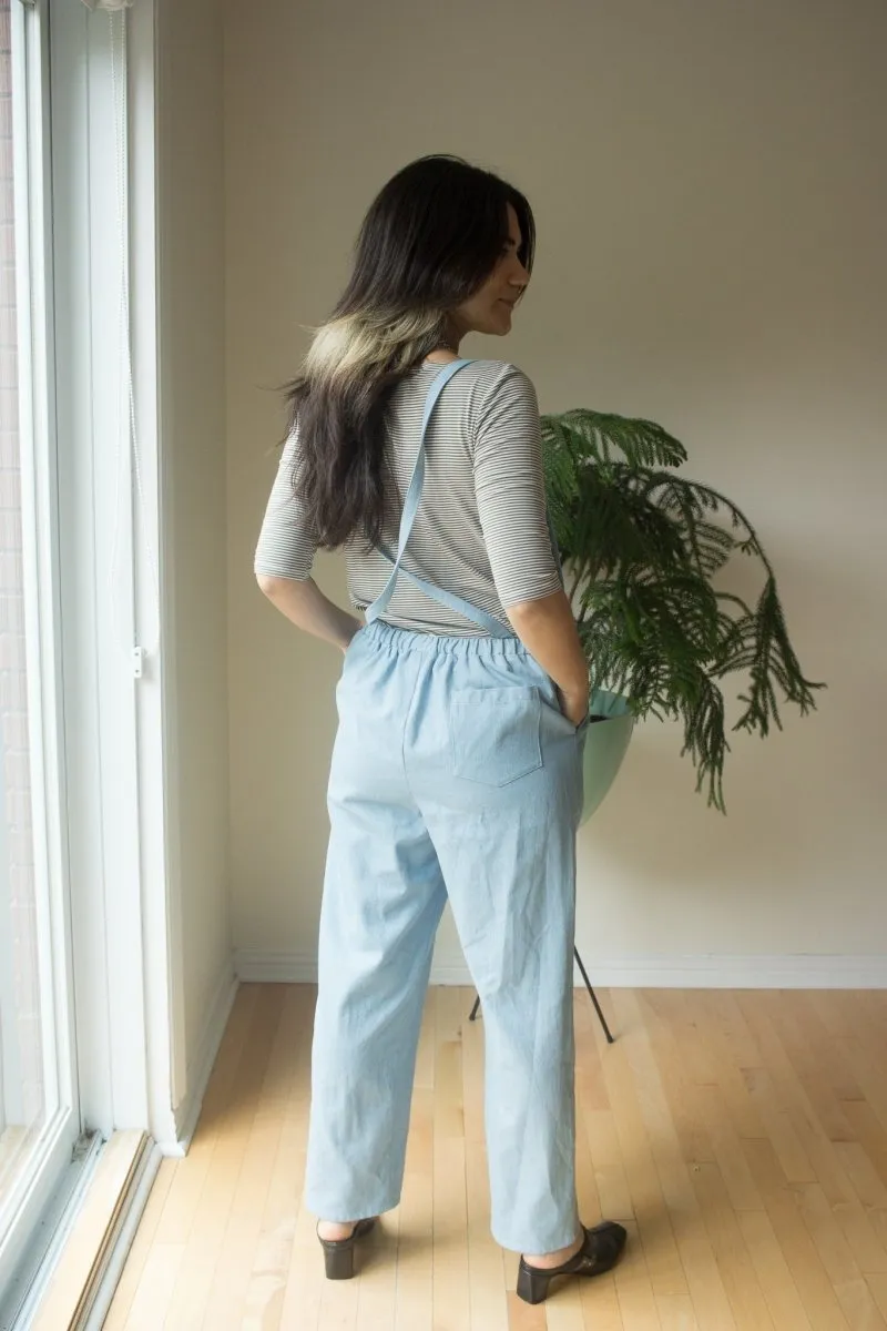 Atelier B Overalls (Pale Denim)