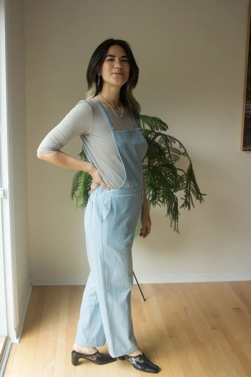 Atelier B Overalls (Pale Denim)