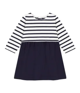 Baby Long-Sleeved Stripped Dress