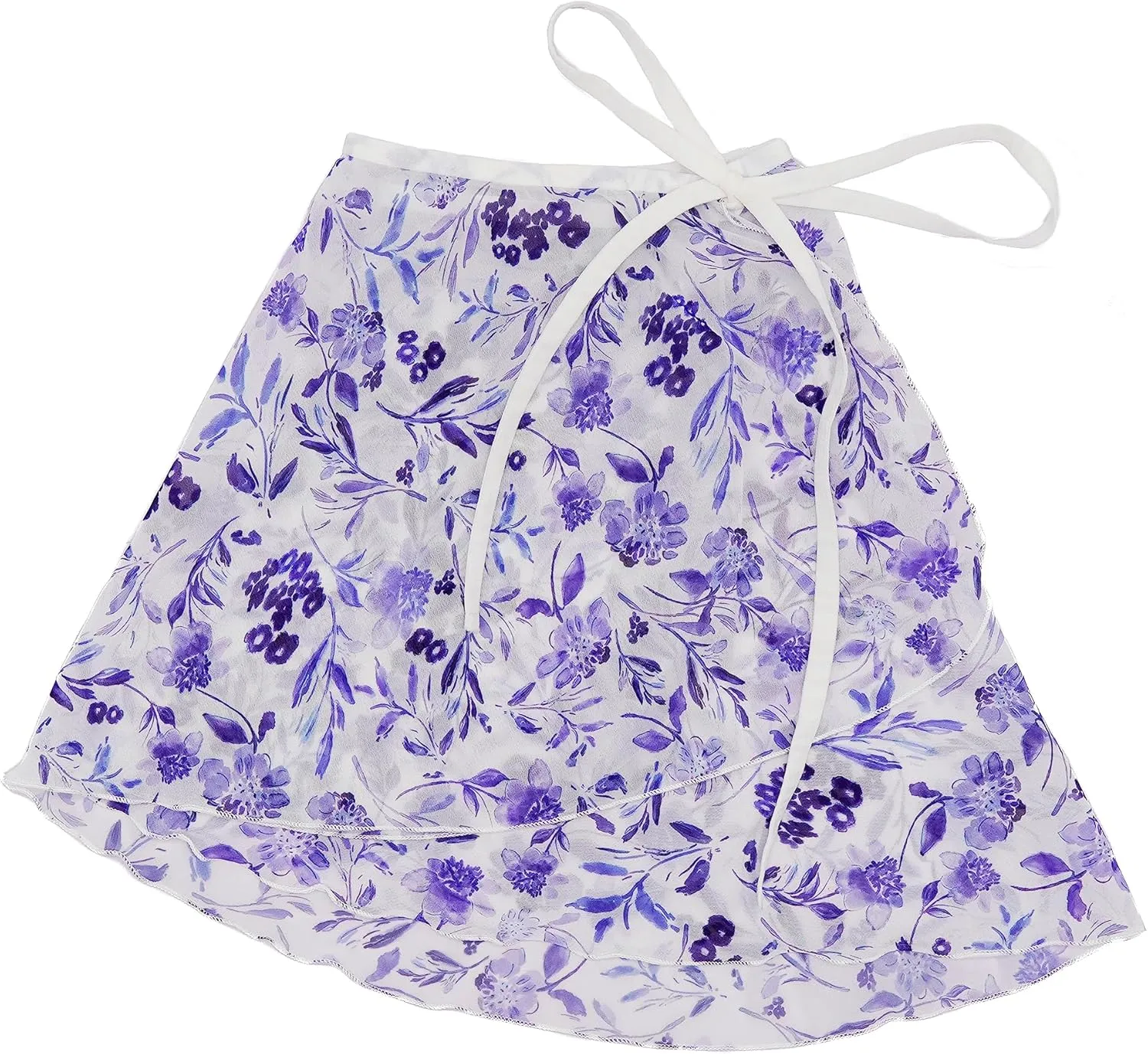Ballet Chiffon Wrap Skirts for Women Short and Girls