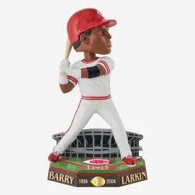 Barry Larkin Cincinnati Reds Retired Pro Gate Series Bobblehead