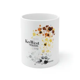 Bear Flag Ceramic Mug Key West Pride - Rainbow Is In My DNA