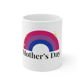Bisexual Flag Ceramic Mug  - Mother's Day