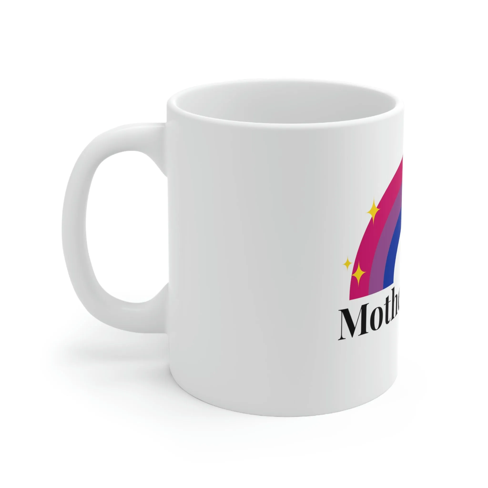 Bisexual Flag Ceramic Mug  - Mother's Day