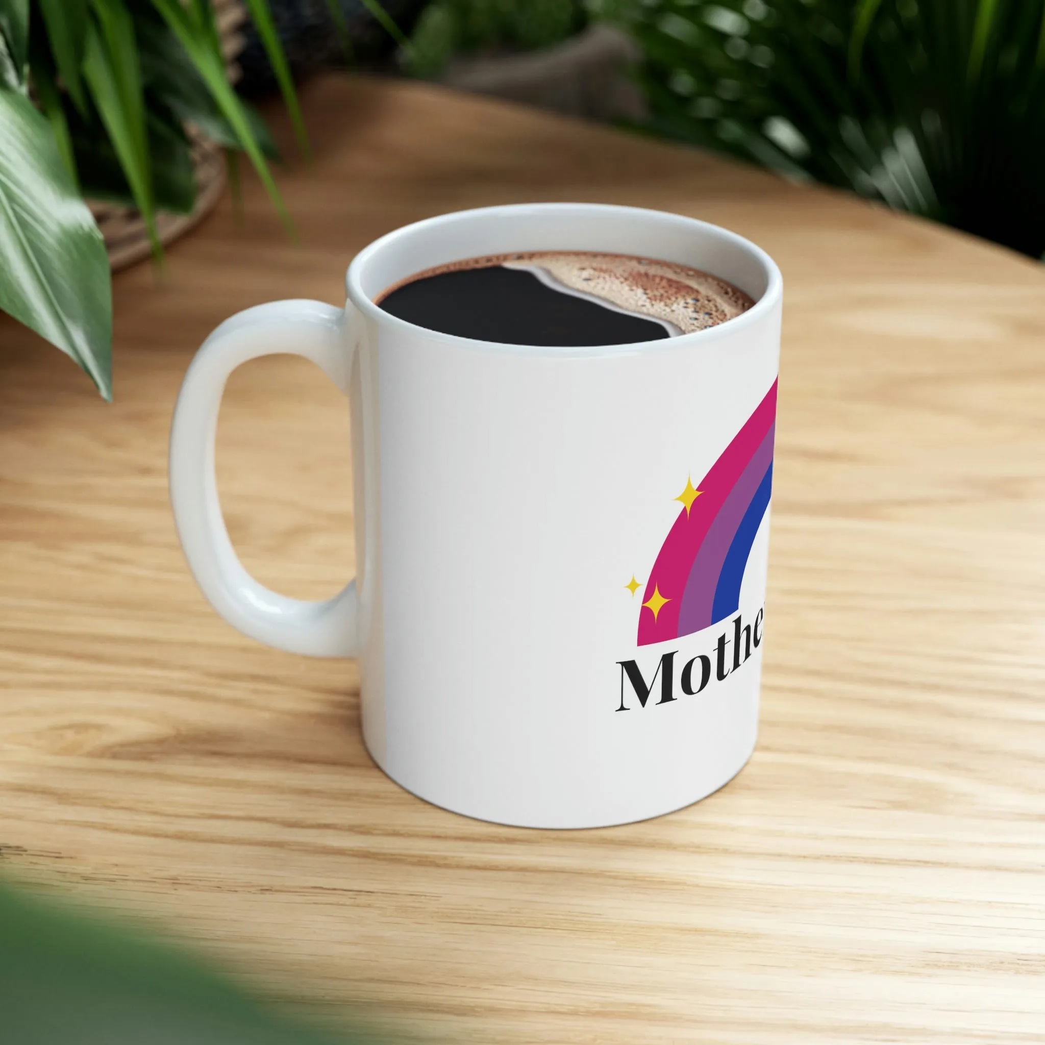 Bisexual Flag Ceramic Mug  - Mother's Day