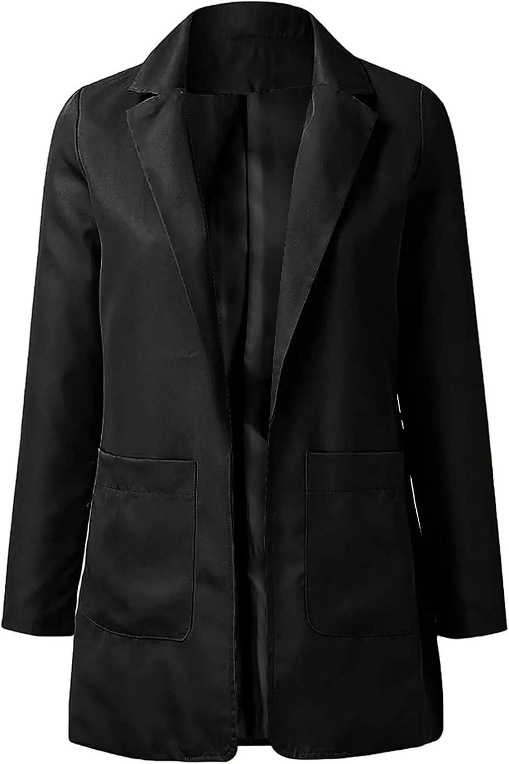 Blazers for Women Business Casual Button Work Office Jackets Blazer Open Front Long Sleeve Lapel Jacket Outfit