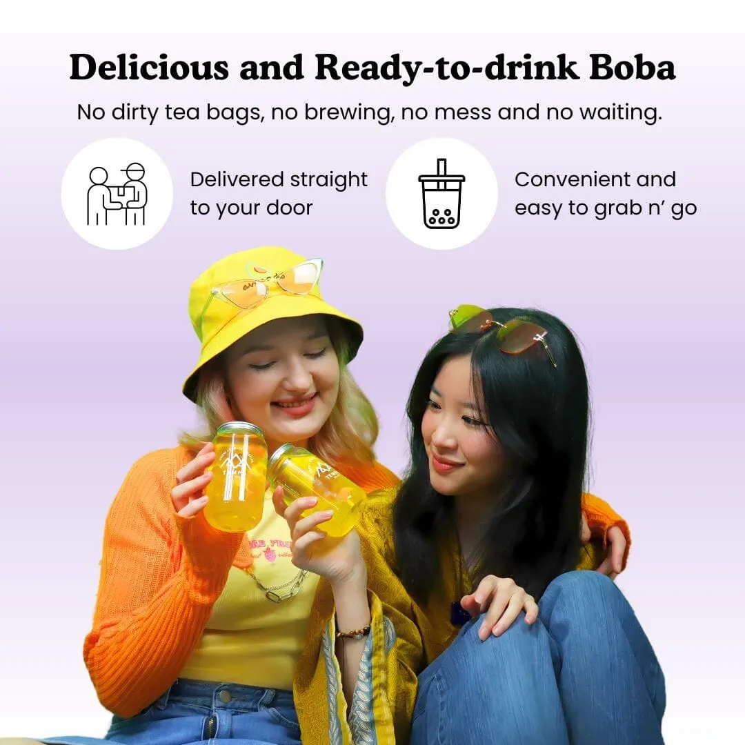 Bubble Tea Cans | Classic - Mixed 4 Pack