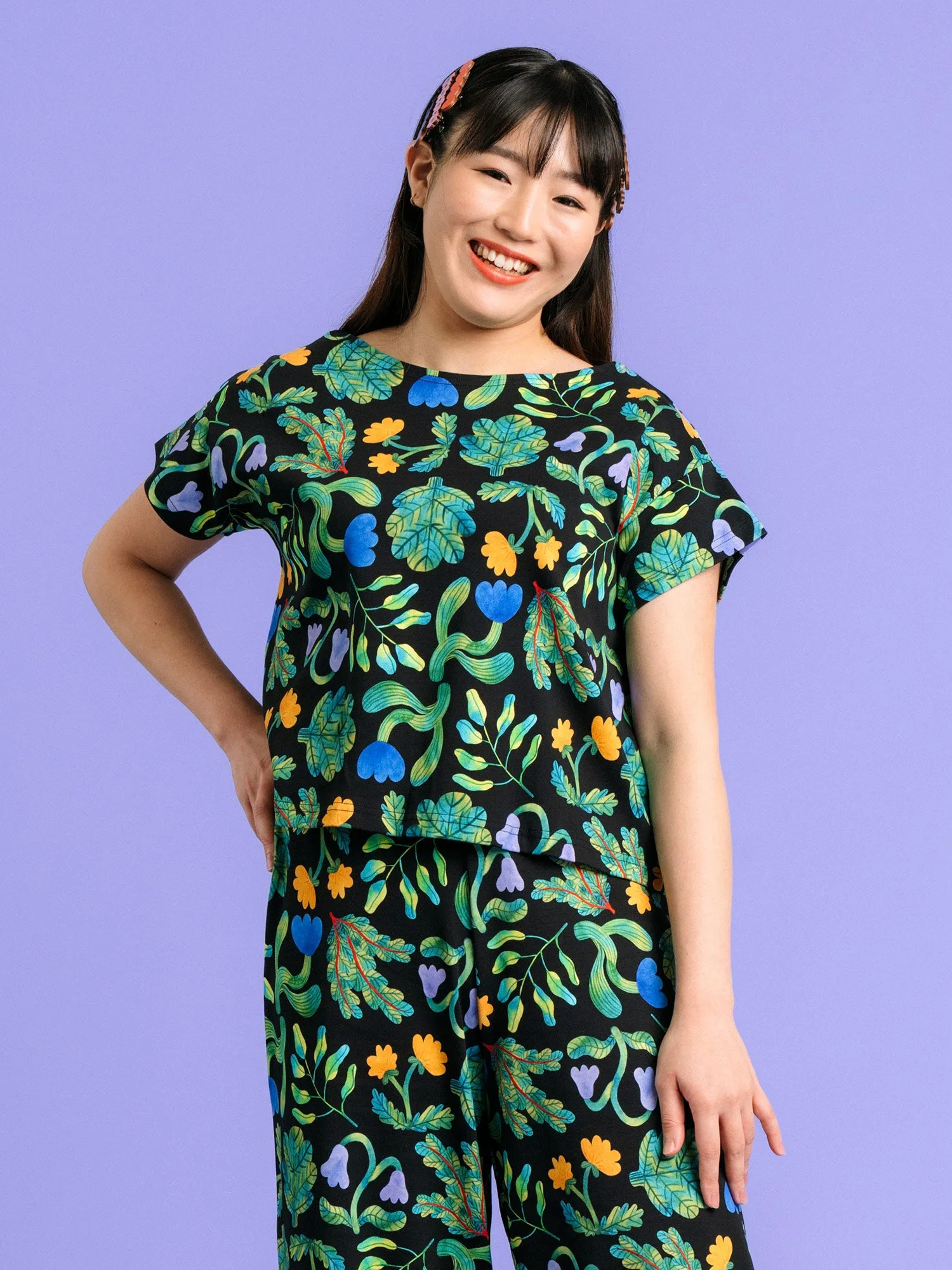 Celene Kasvaa Sleeveless Top Green