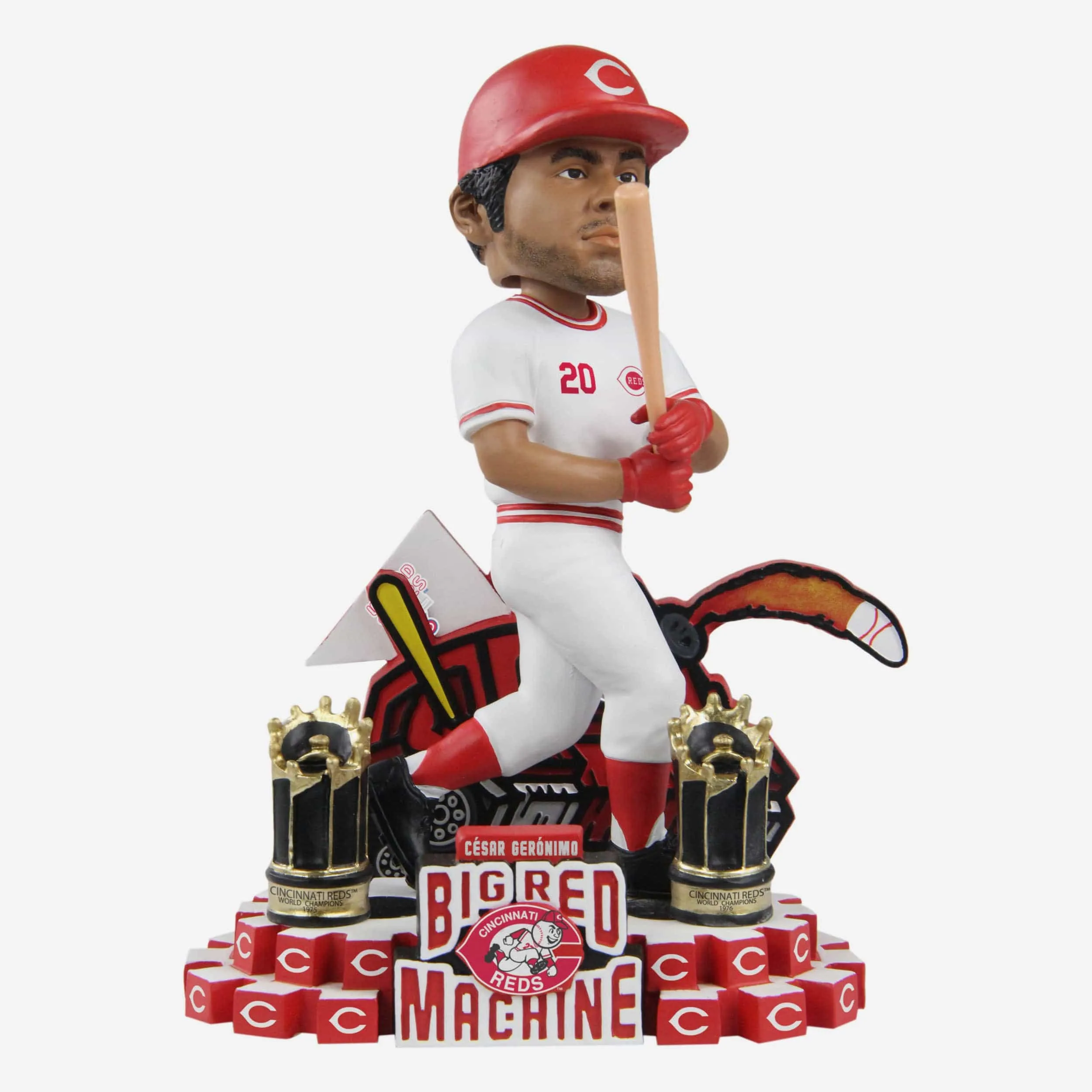 Cesar Geronimo Cincinnati Reds 1976 World Series Champions Big Red Machine Bobblehead