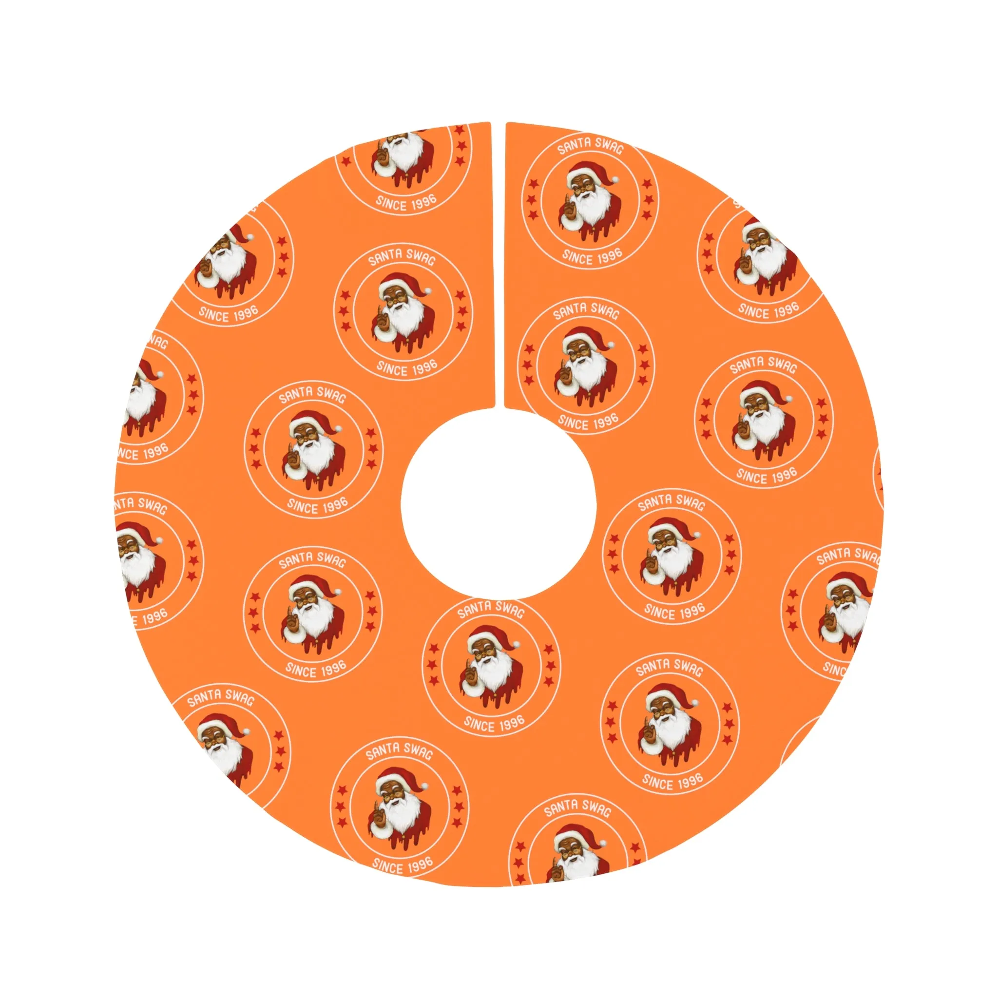 Christmas Round Tree Skirt , Merry SWAG