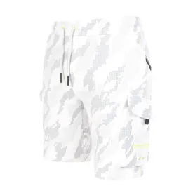 Data Flow Camo Fleece Short