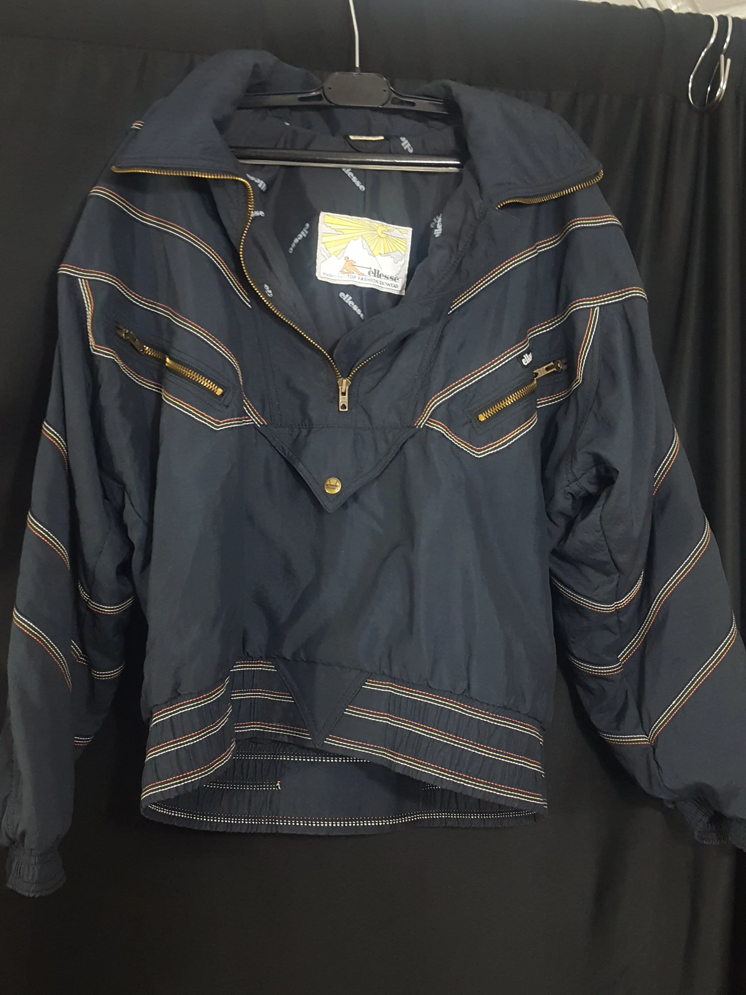 ELLESSE Ski Pull Over Jacket Size XS