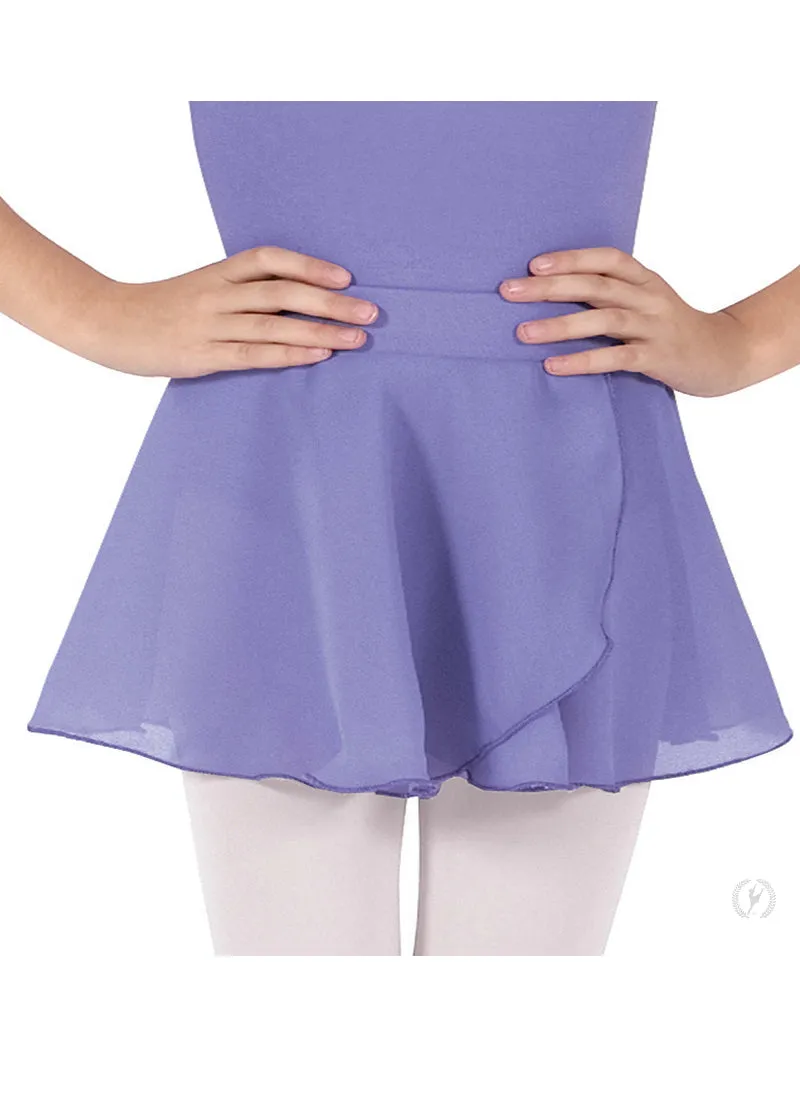 Eurotard Chiffon Mock Wrap Youth Pull-On Skirt