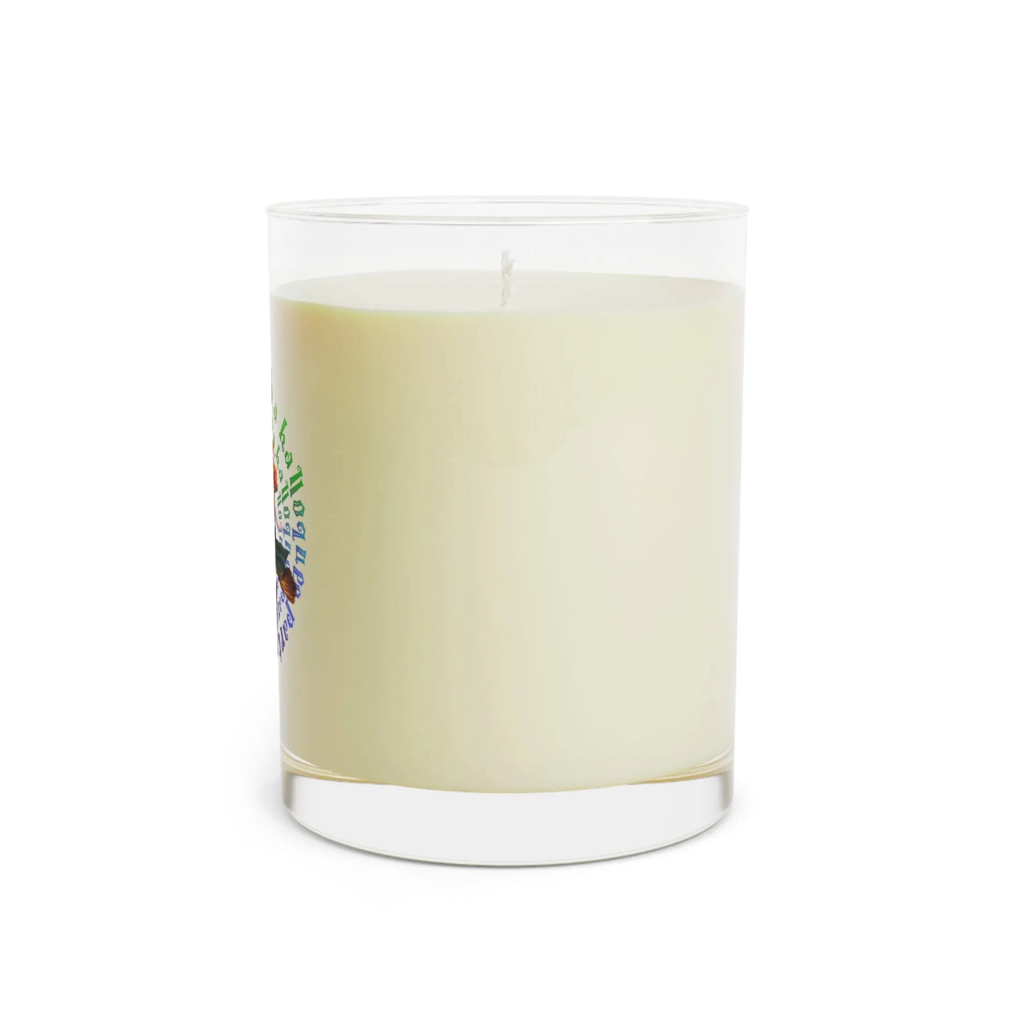 Halloween Scented Candle Full Glass, 11oz - No Party (Black)