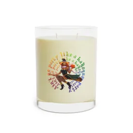 Halloween Scented Candle Full Glass, 11oz - No Party (Black)