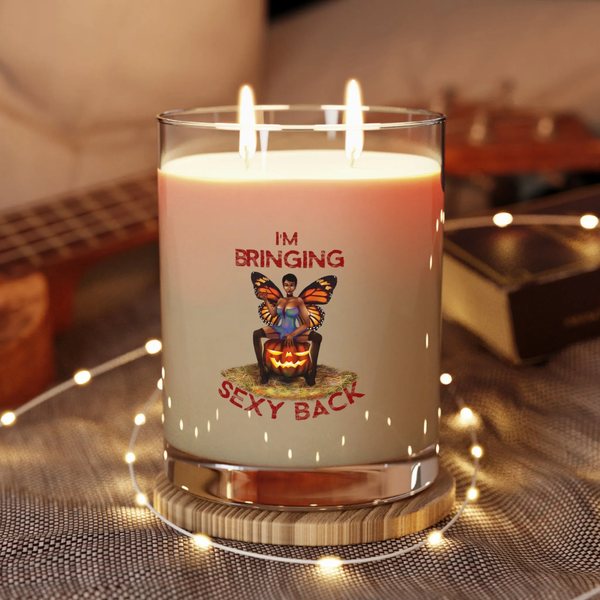 Halloween Scented Candle Full Glass, 11oz - Sexy Back