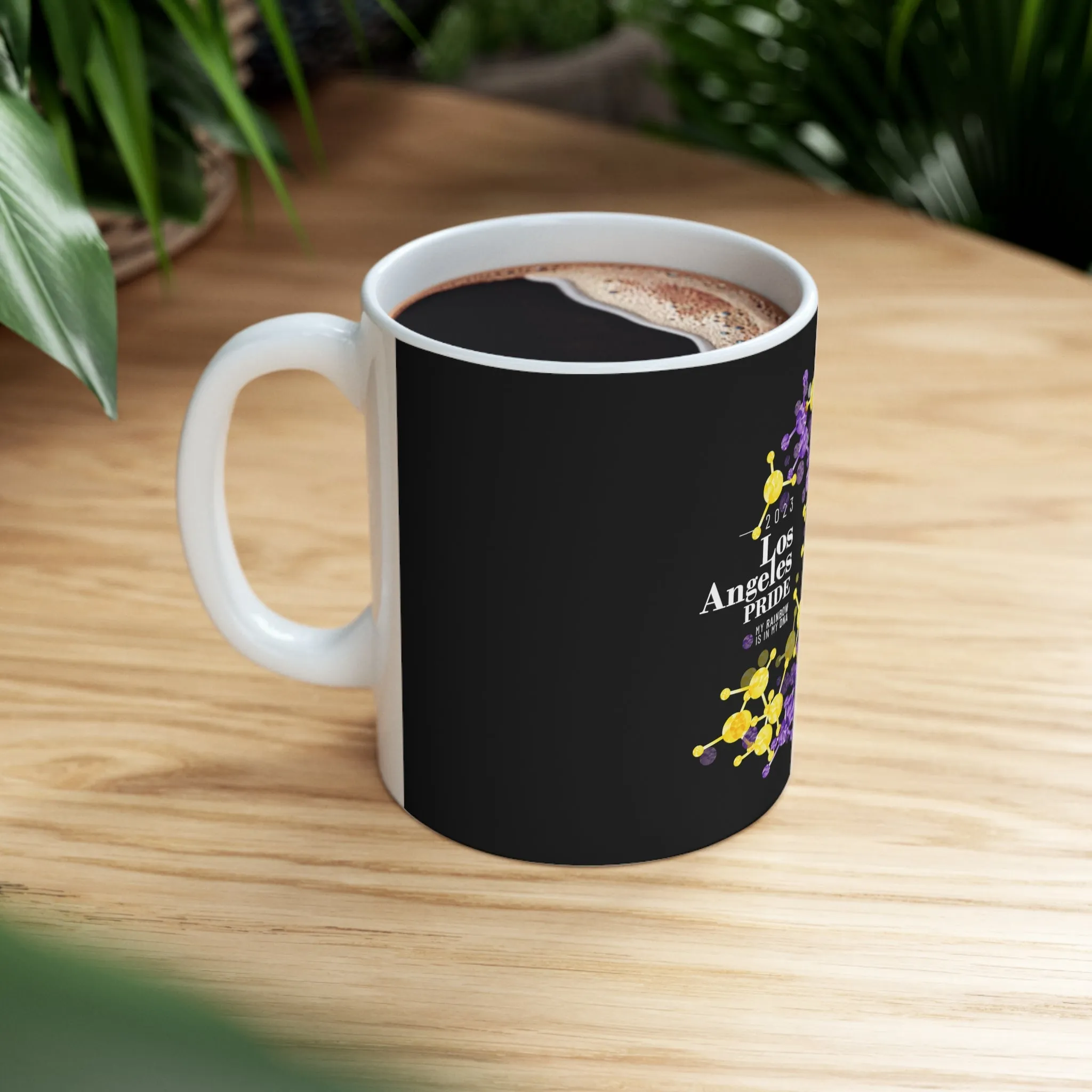 Intersexual Flag Los Angeles Pride Ceramic Mug - Rainbow Is In My DNA