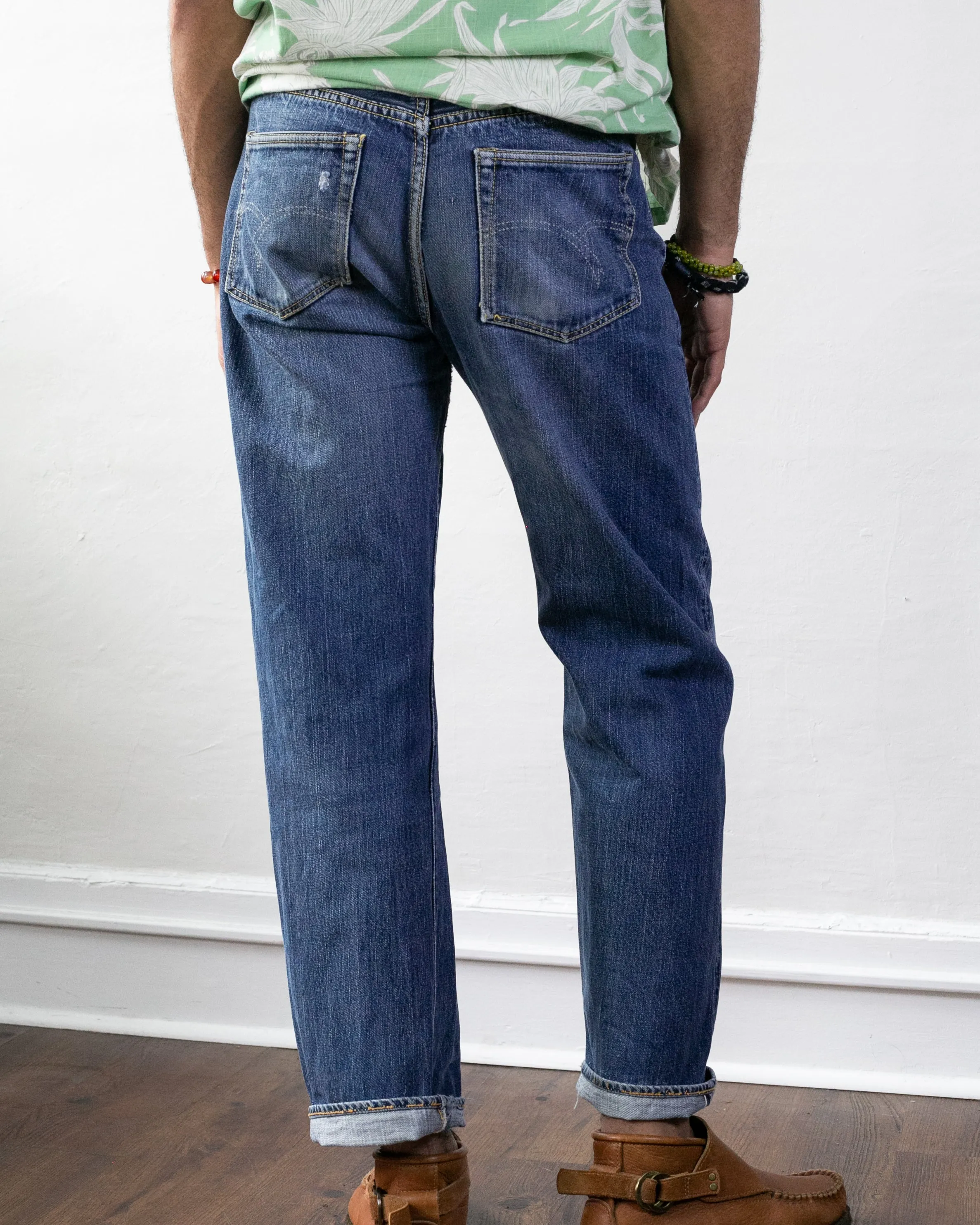 Japanese Repro Selvedge Denim Jeans, Flat Head Brand - 34 x 34