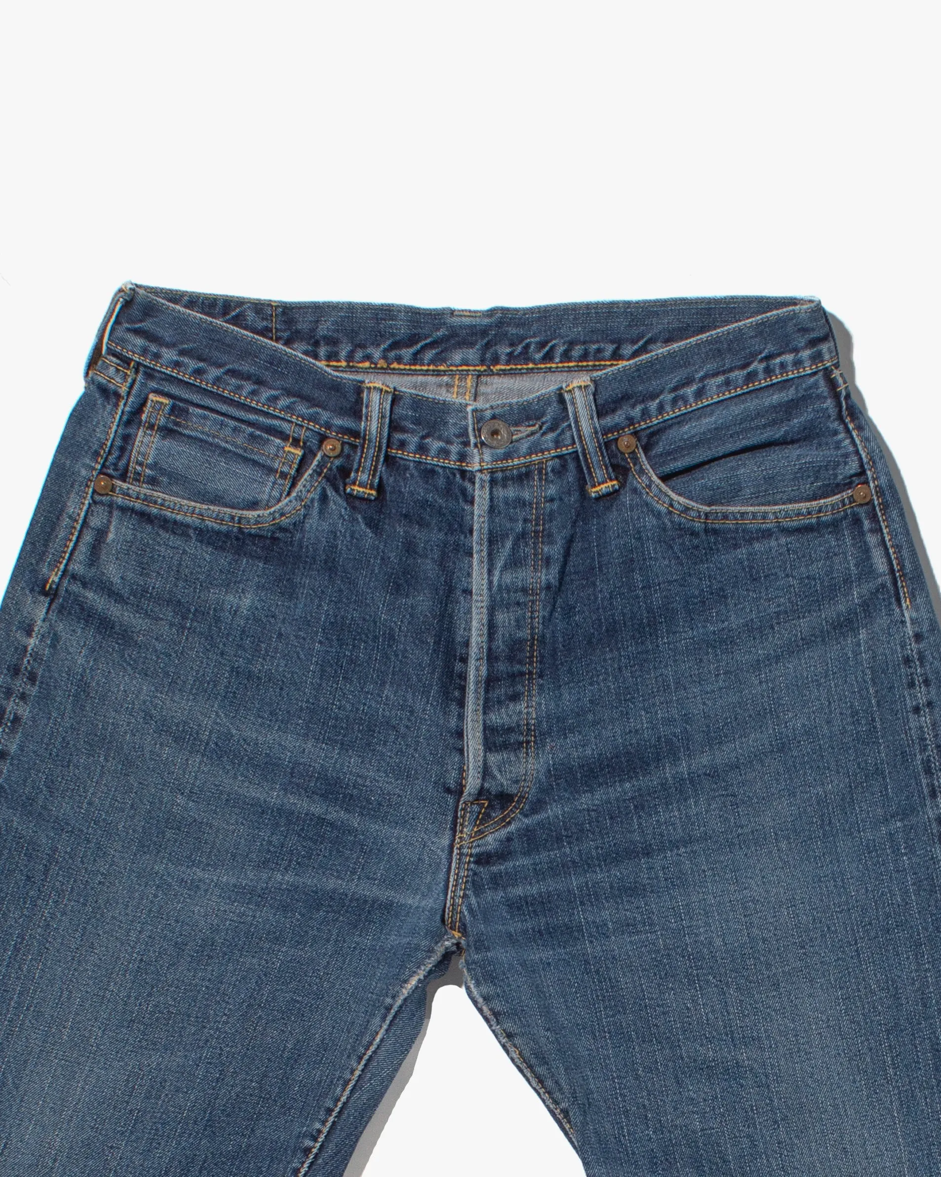 Japanese Repro Selvedge Denim Jeans, Flat Head Brand - 34 x 34