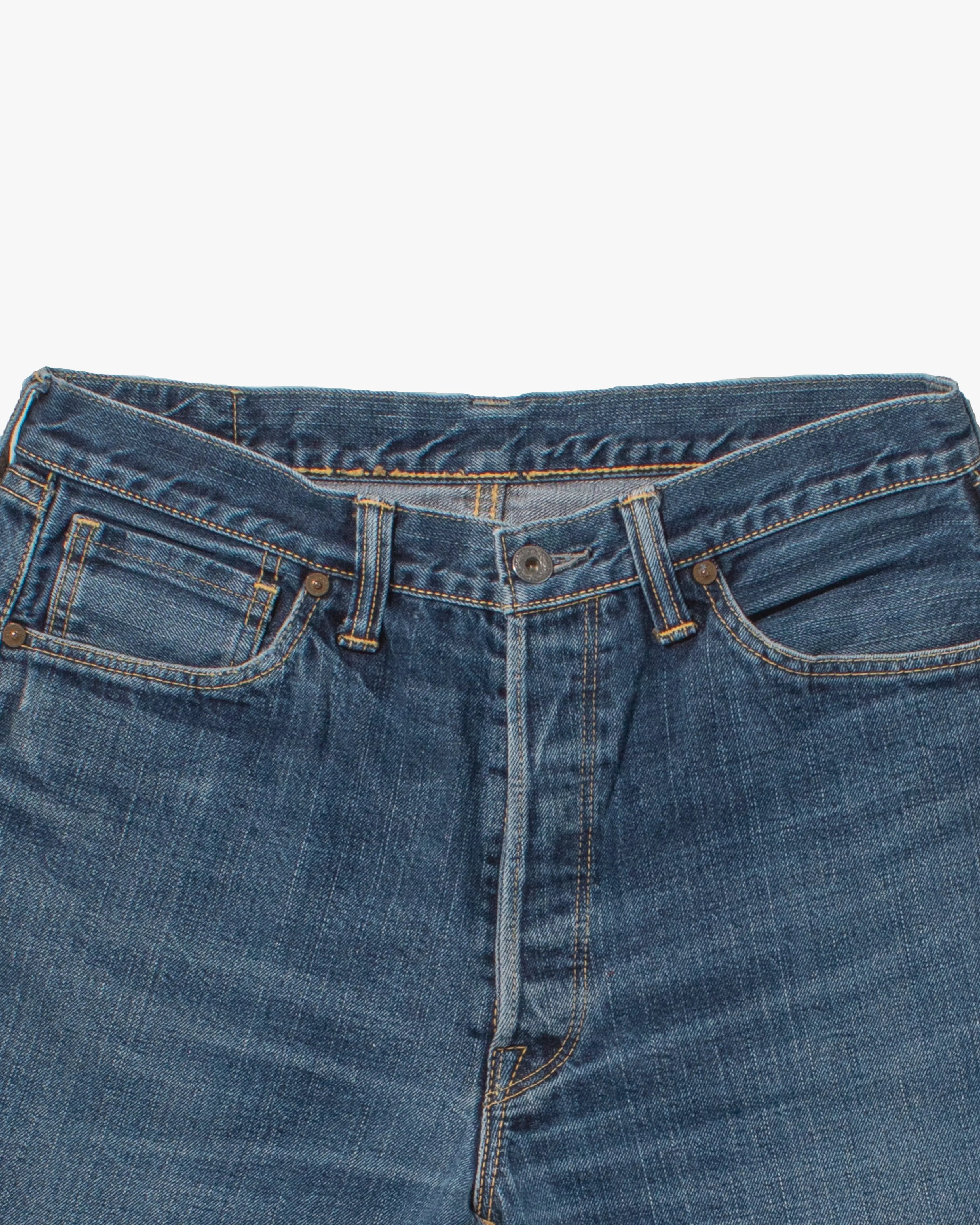 Japanese Repro Selvedge Denim Jeans, Flat Head Brand - 34 x 34