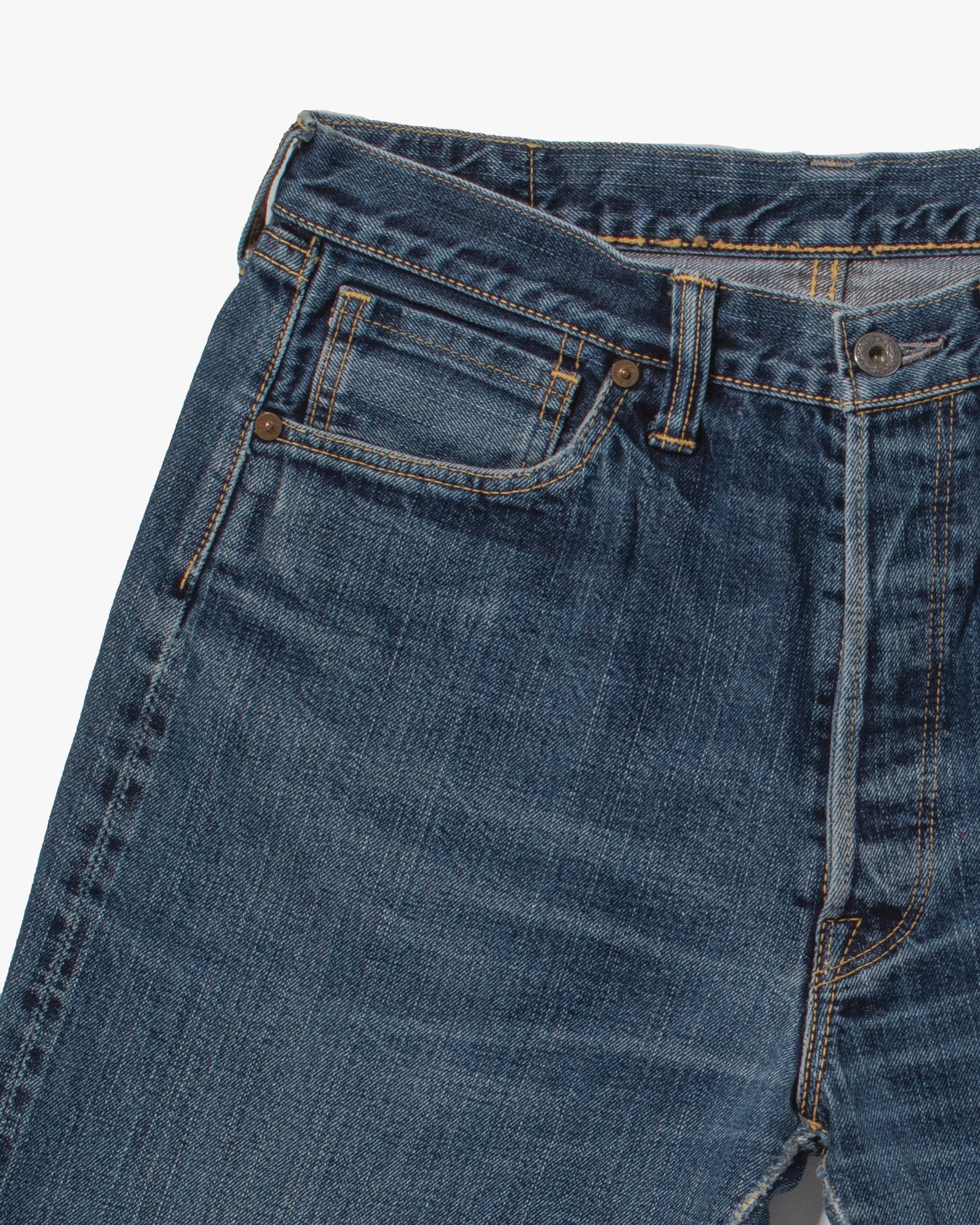 Japanese Repro Selvedge Denim Jeans, Flat Head Brand - 34 x 34