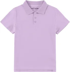 Kid Nation Boys Polo Shirts Kids School Uniform Shirts Short Sleeve Girls Collared Shirts 4-12 Years
