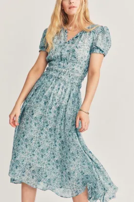 Love Shack Fancy - Areli dress in Ocean Breeze