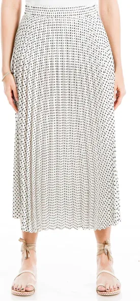 Max Studio Women's Long Pleated Skirt