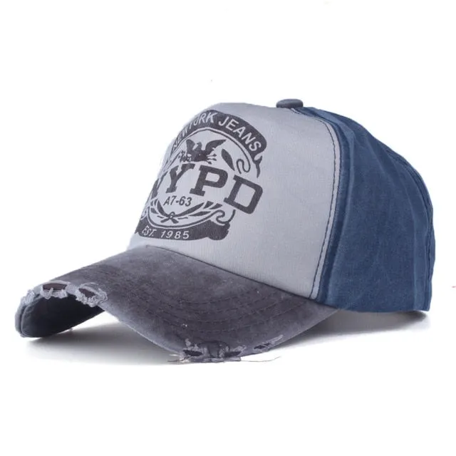 Men's Fitted NYPD Baseball Cap