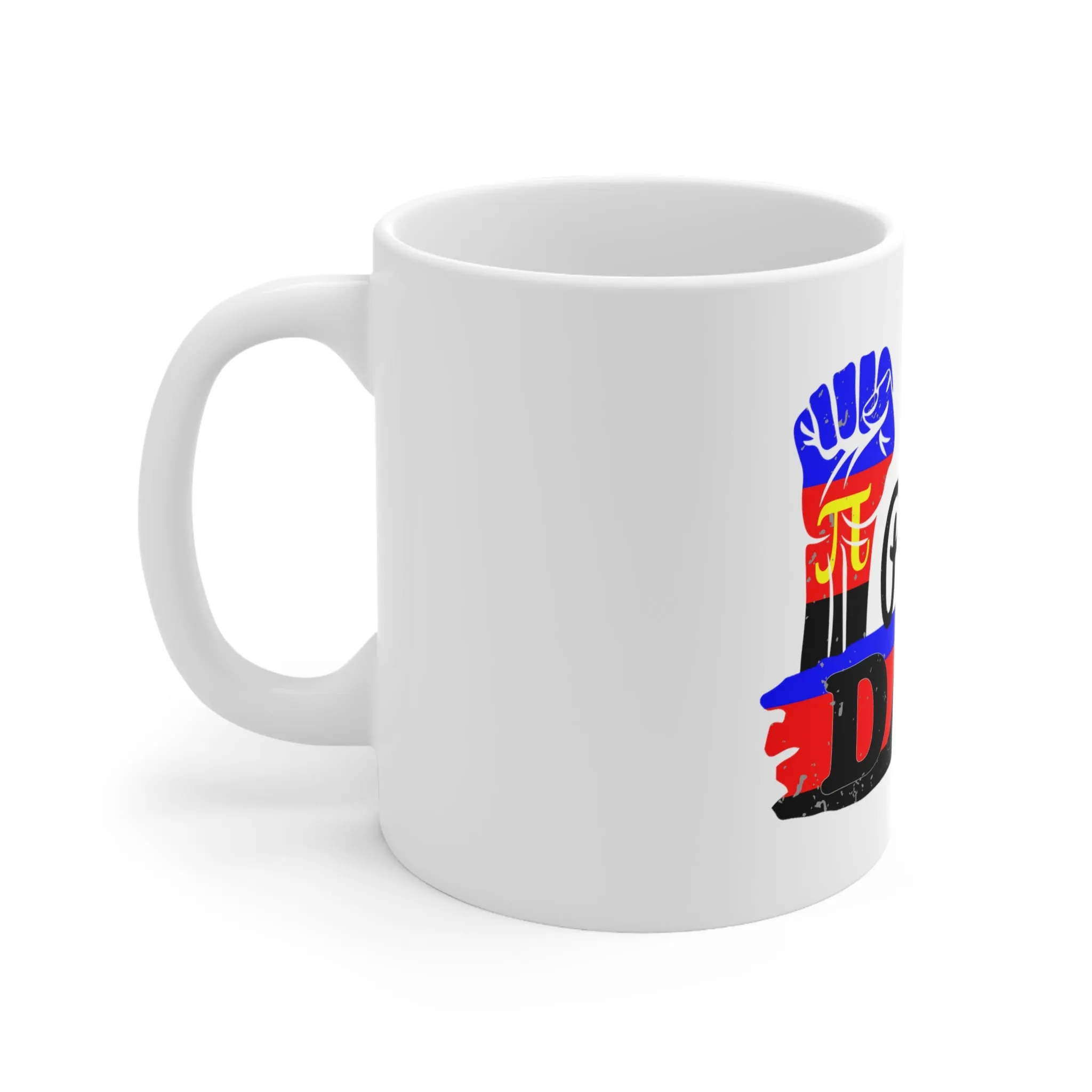 Polyamory Pride Flag Ceramic Mug - Proud Dad