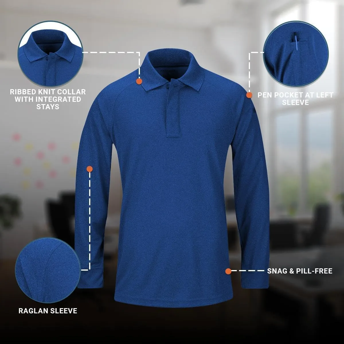 Propper Men's Long Sleeve Uniform Polo