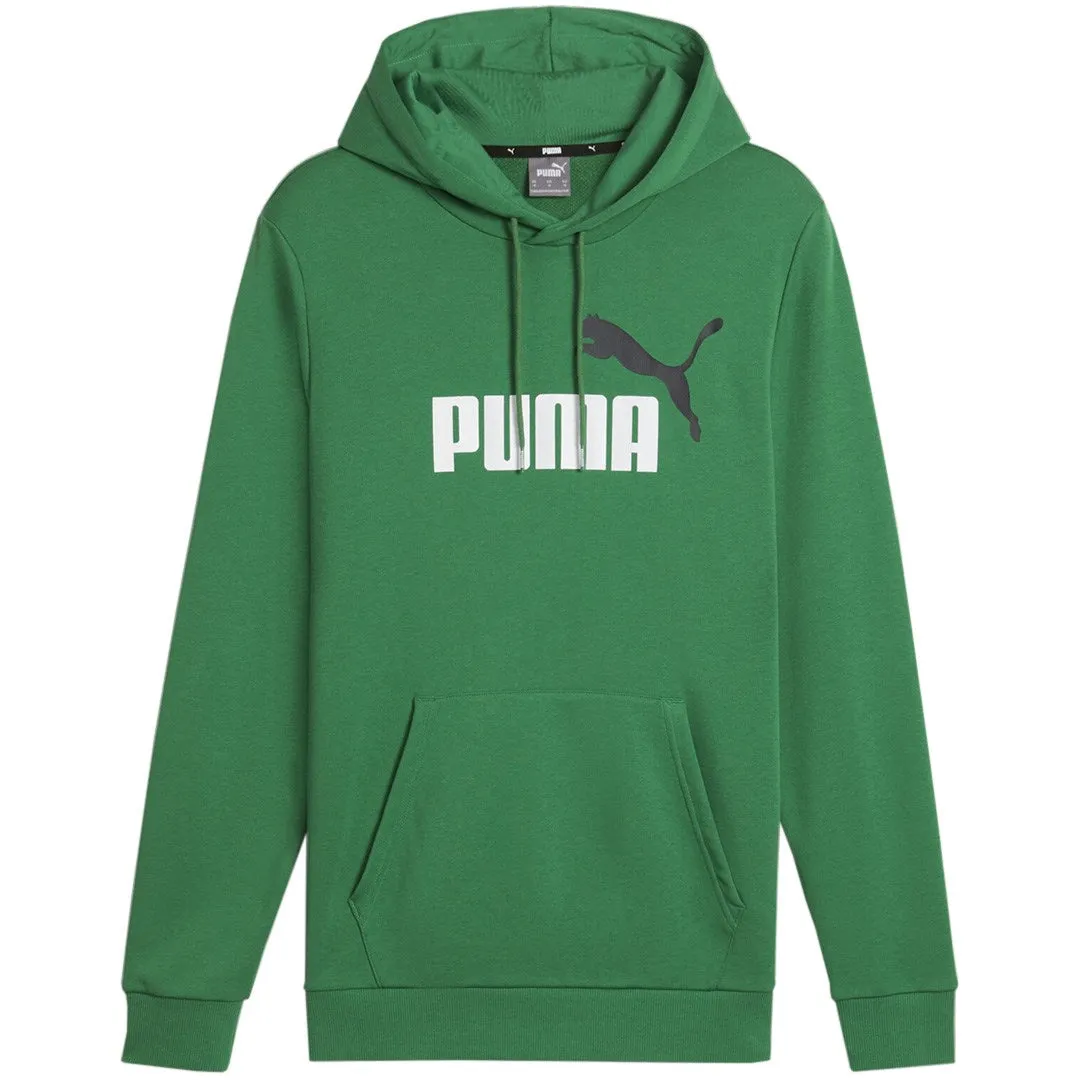 Puma Ess  2 Col Big Logo Hoodie Tr Green 586765 86 L