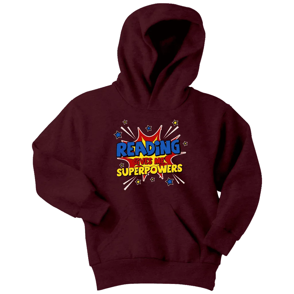 "Reading gives me"YOUTH HOODIE
