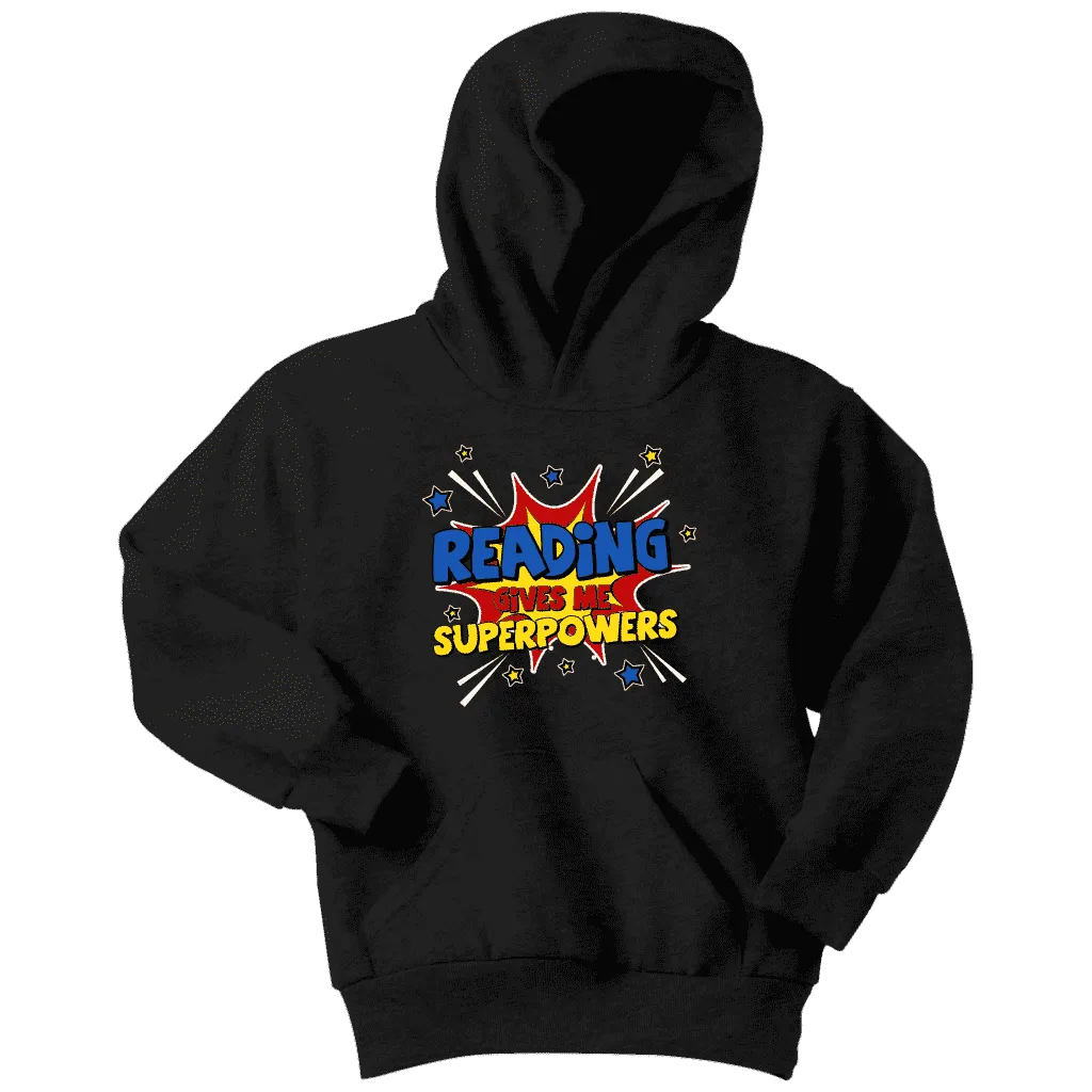 "Reading gives me"YOUTH HOODIE