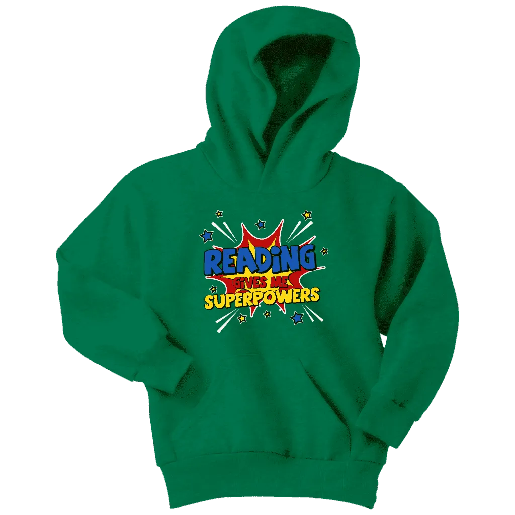 "Reading gives me"YOUTH HOODIE
