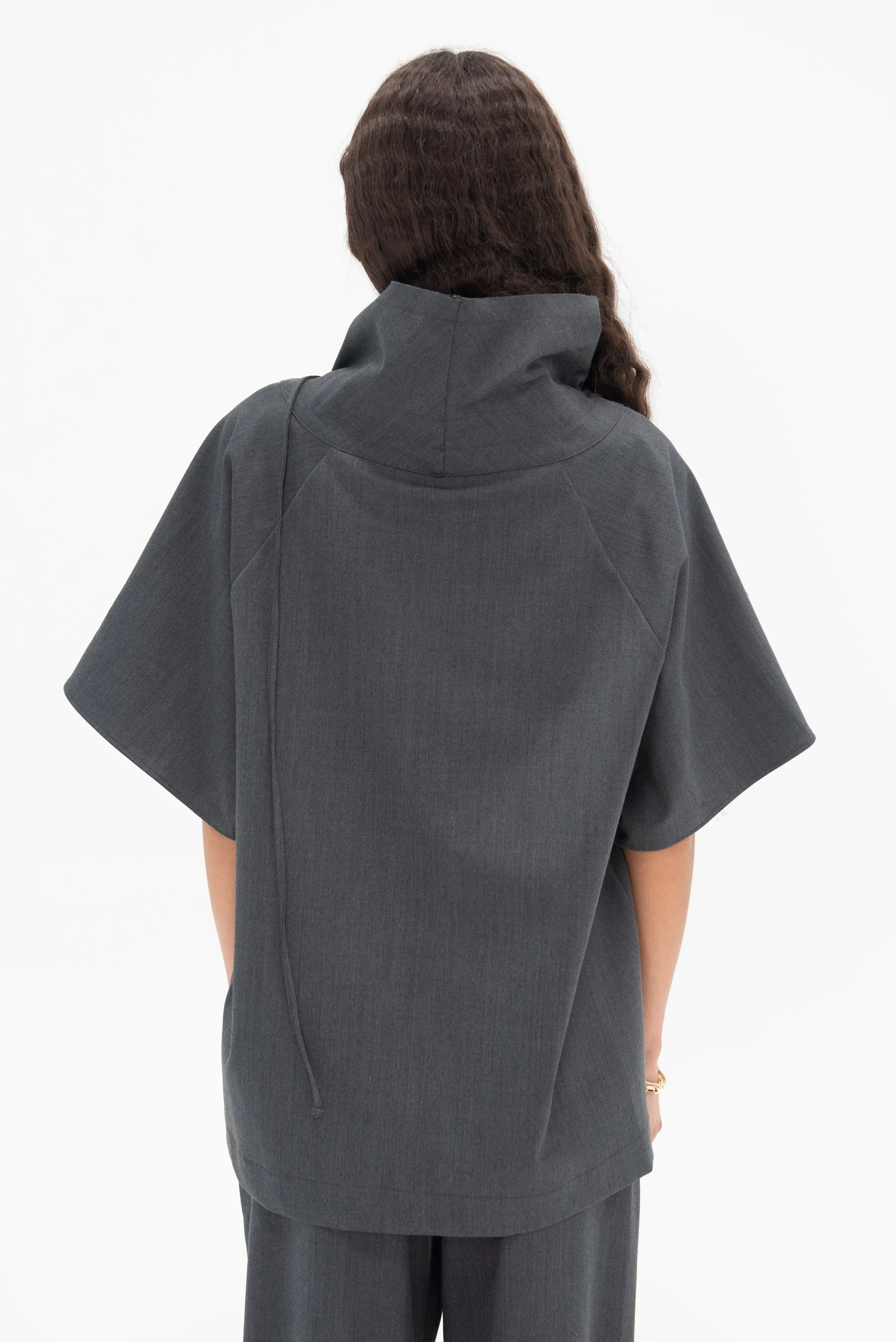 Rive Shirt, Grey Melange