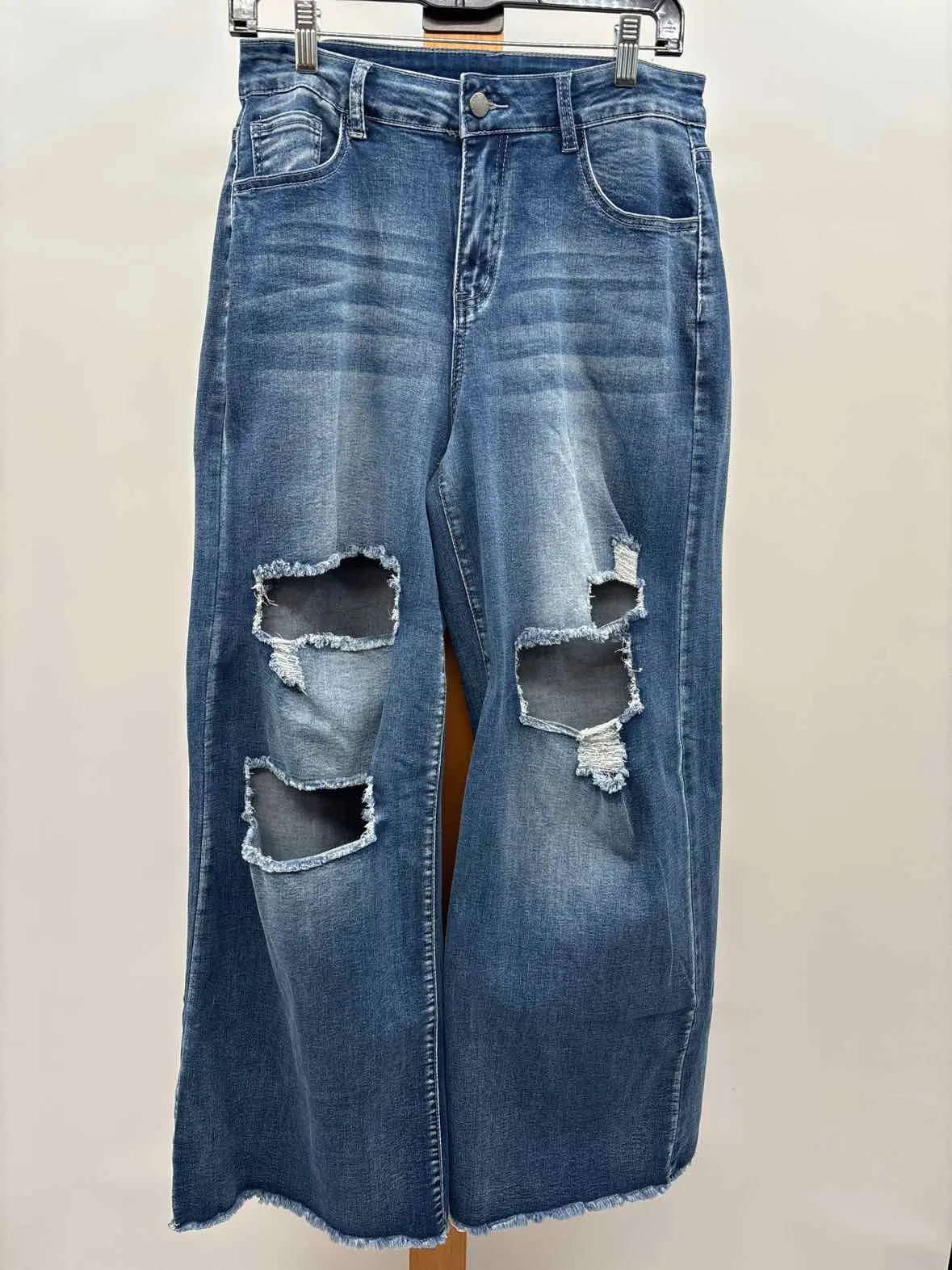 Roswear Jeans Women's Size S Blue Solid Jeans