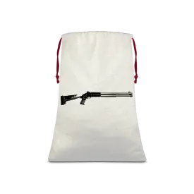Shotgun Sublimation Linen Drawstring Sack