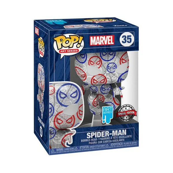 Spider-Man - Patriotic Age (Artist) US Exclusive Pop! with Protector