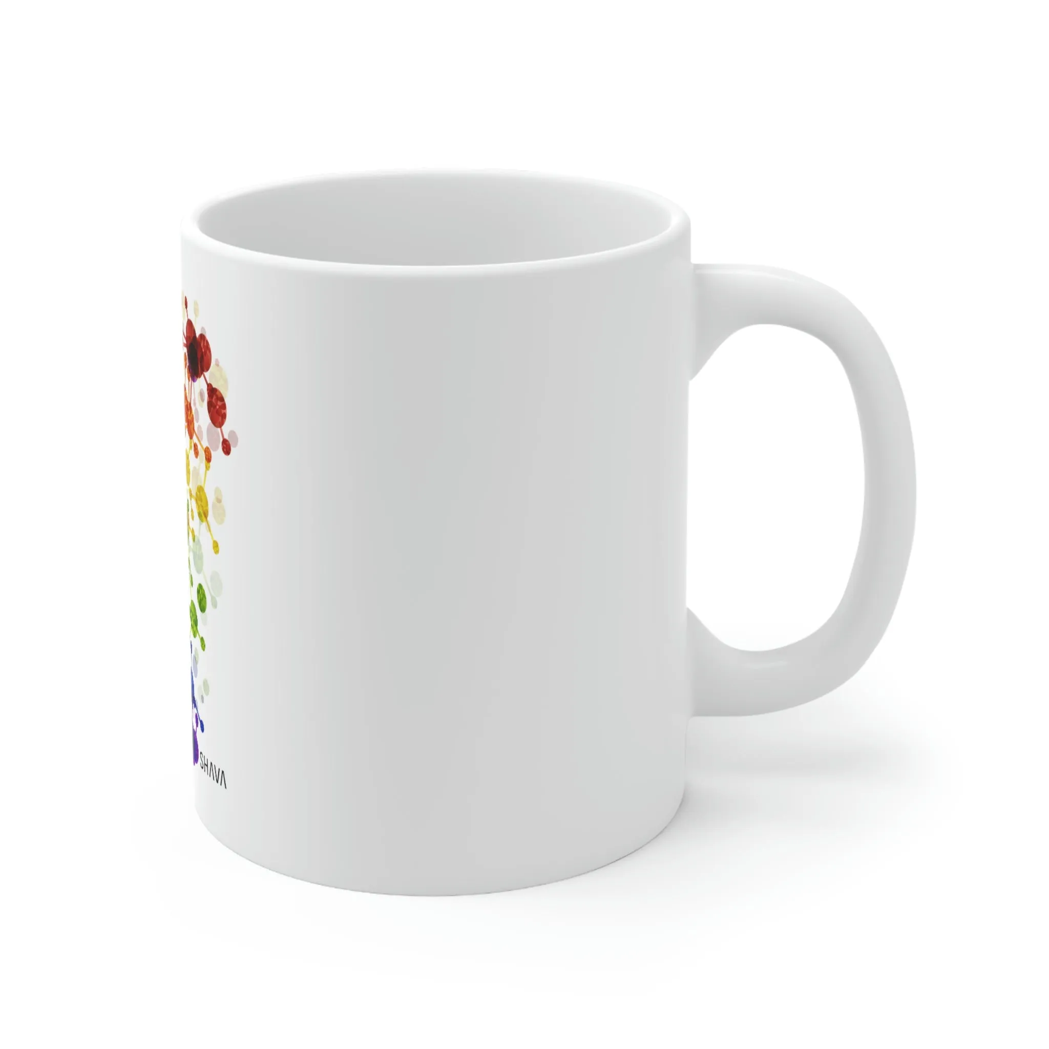 Straight Ally Flag Ceramic Mug San Diego Pride - Rainbow Is In My DNA