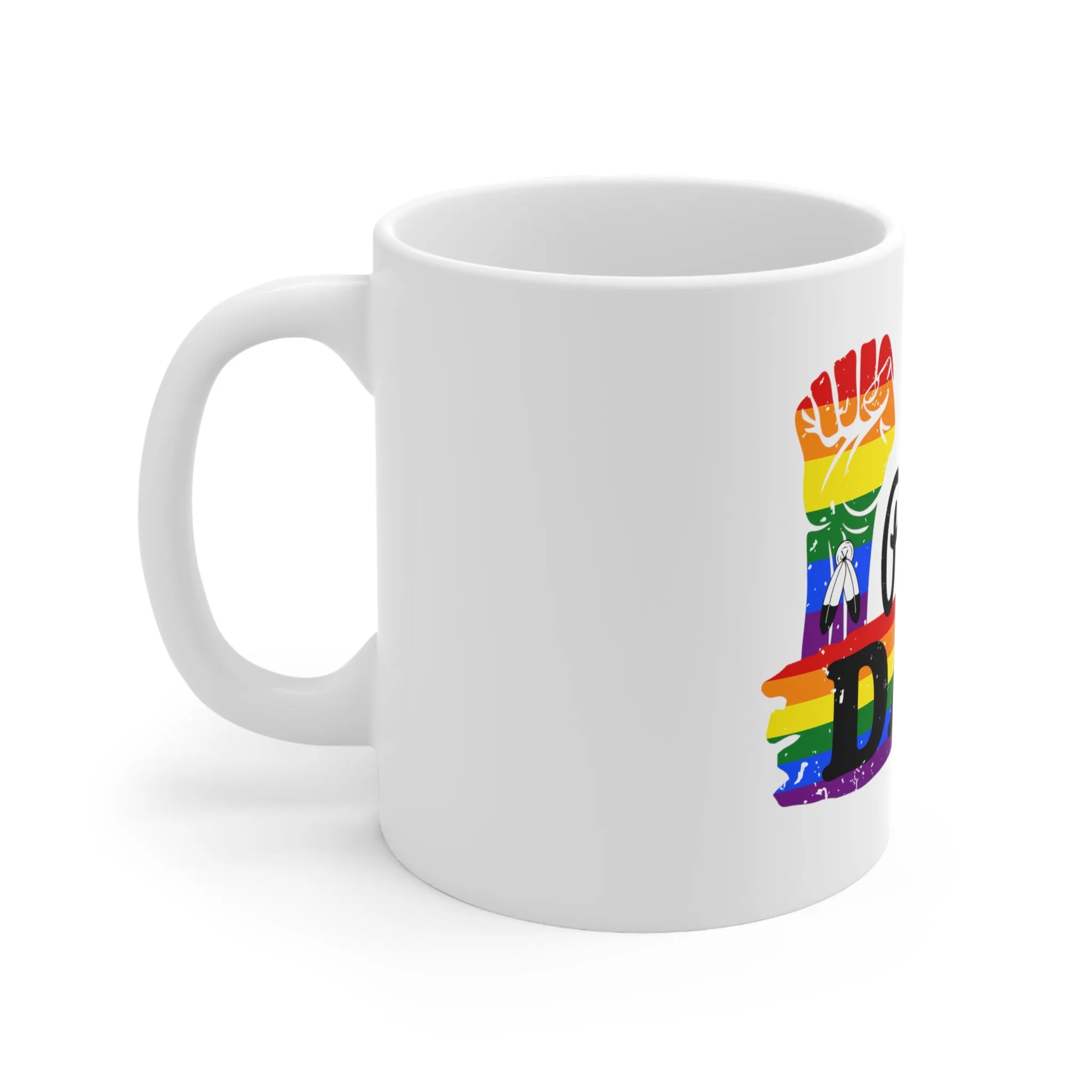 Two Spirit Pride Flag Ceramic Mug - Proud Dad