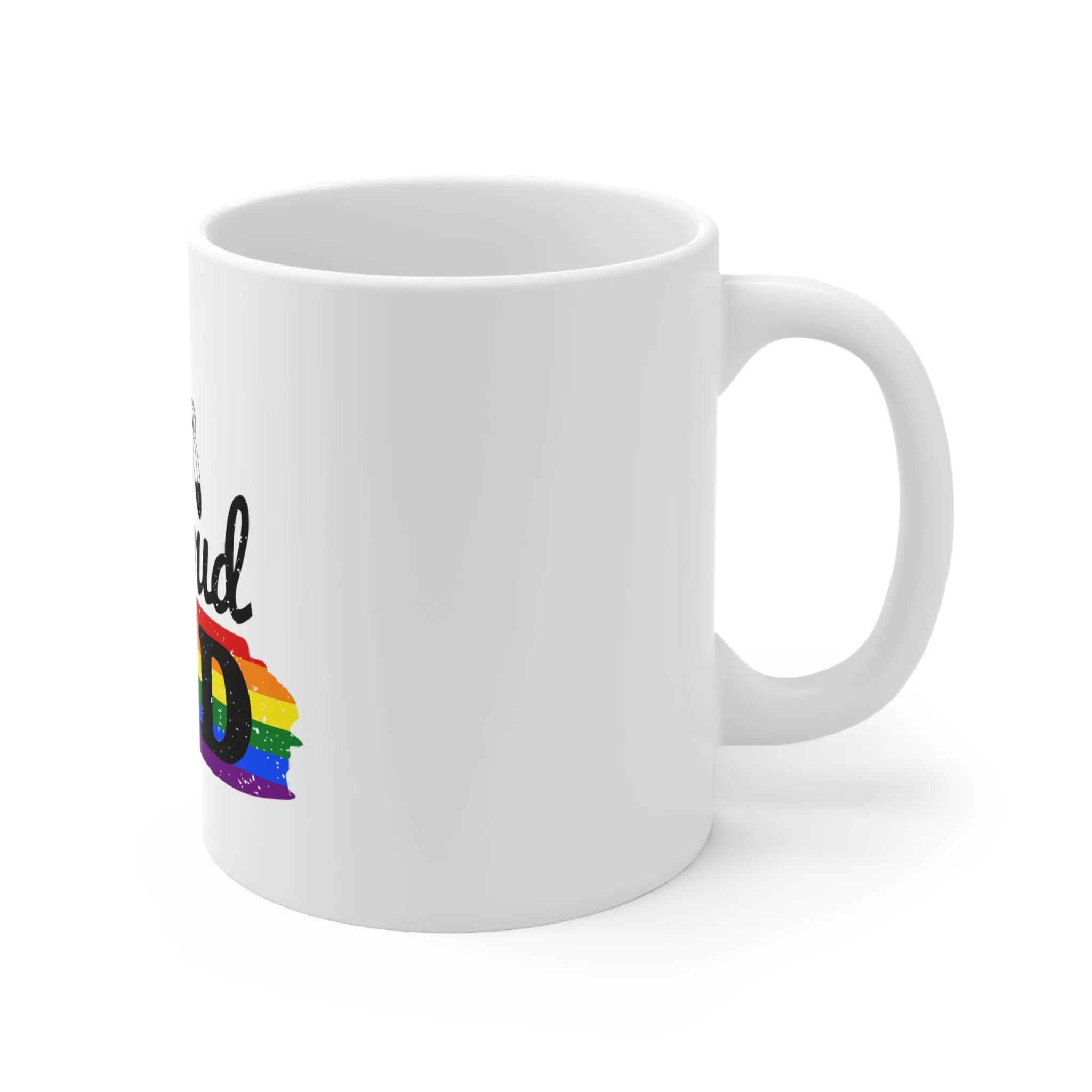 Two Spirit Pride Flag Ceramic Mug - Proud Dad