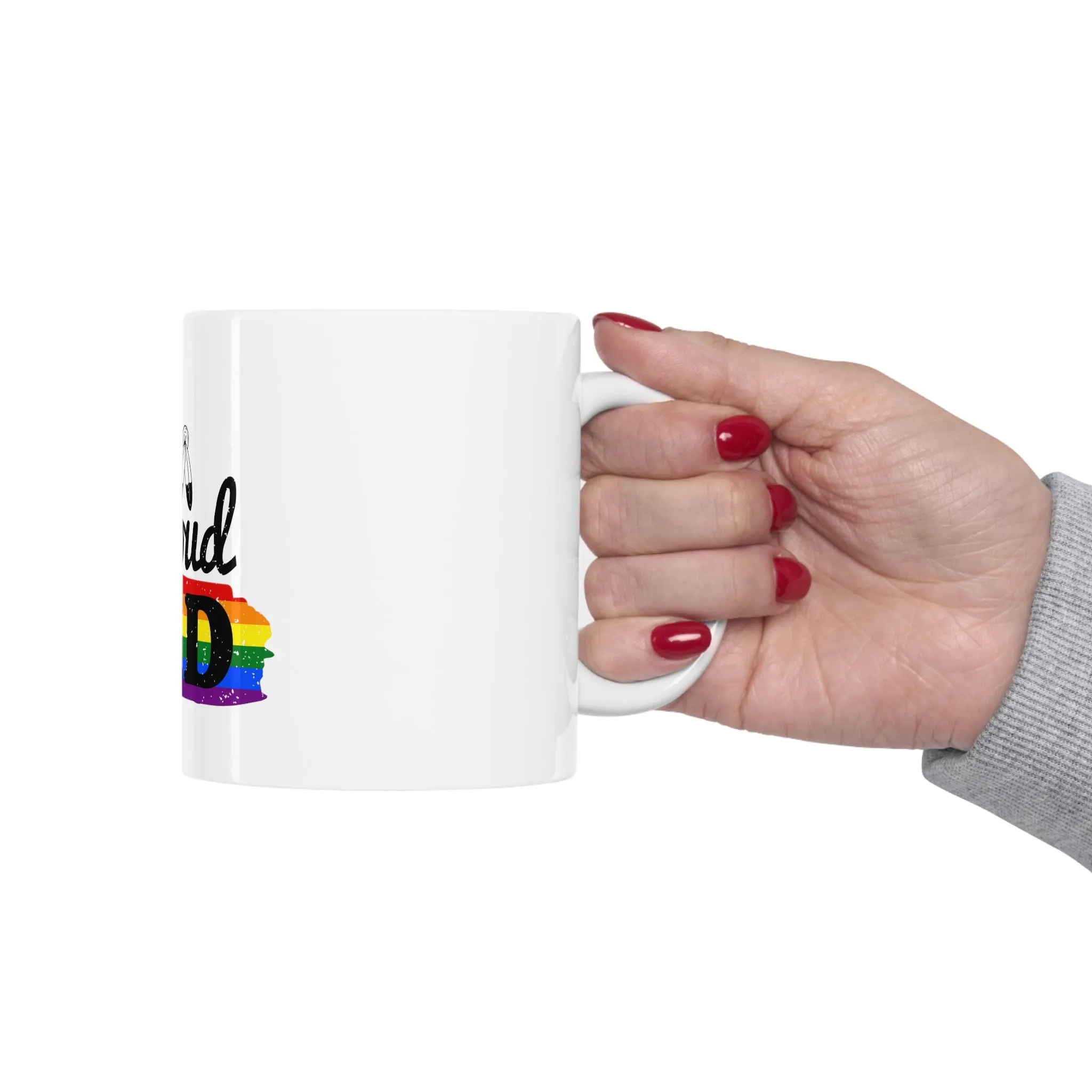 Two Spirit Pride Flag Ceramic Mug - Proud Dad