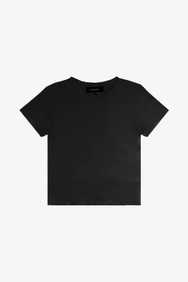 UNIFORM FITTED TEE - BLACK